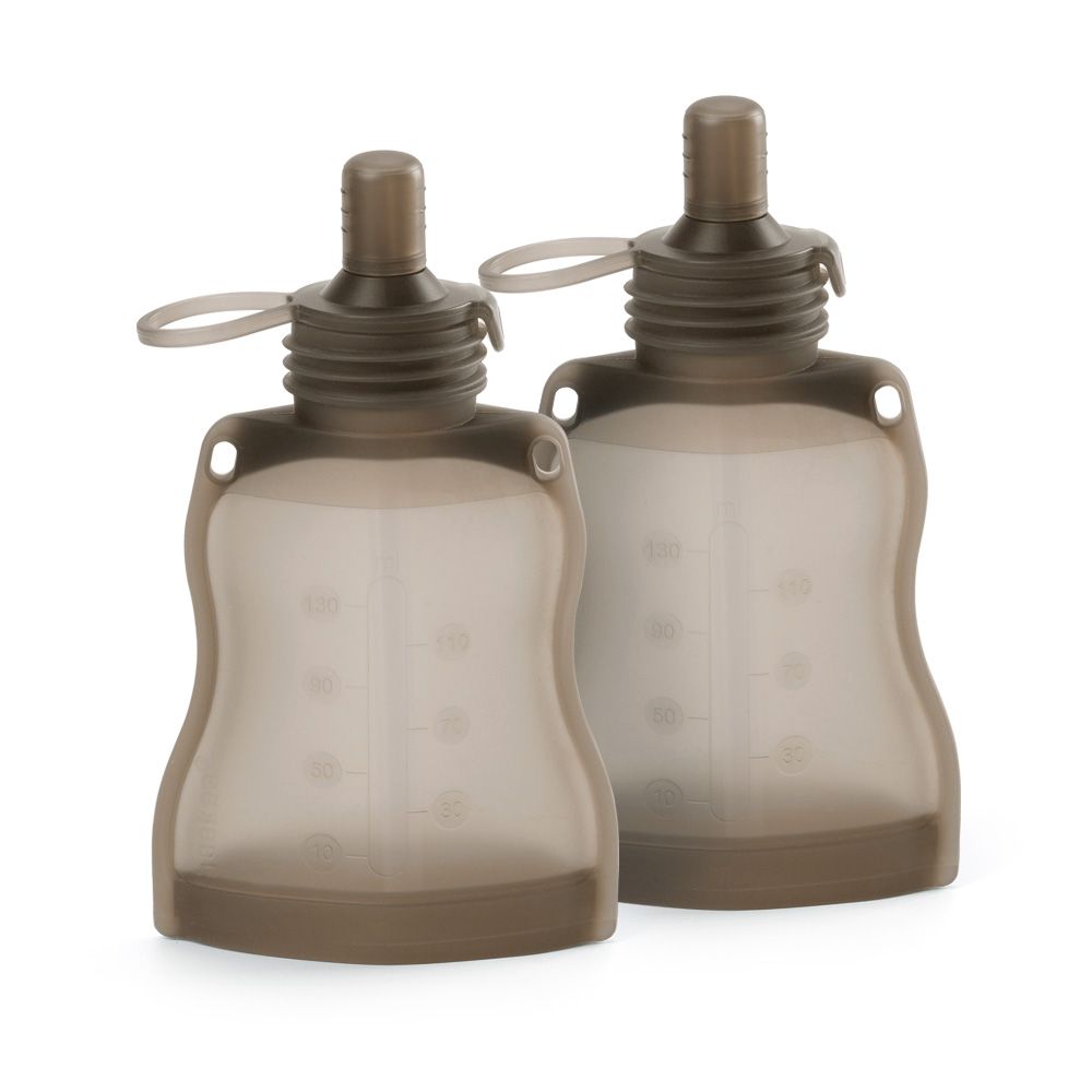 Haakaa Silikonové kapsičky na příkrmy pro děti 2x130 ml