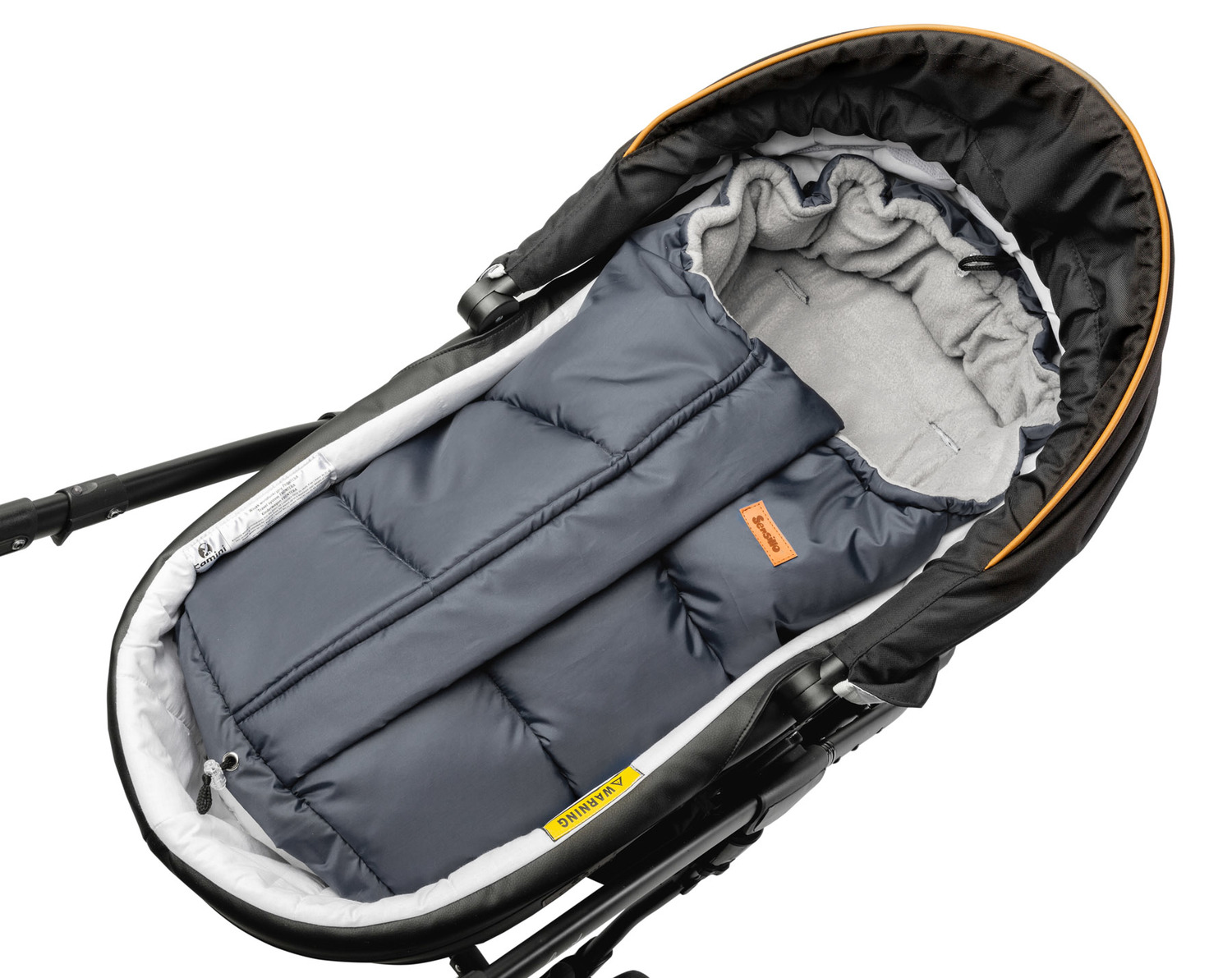 Sensillo Fusak zimní Combi polar 3v1, šedý