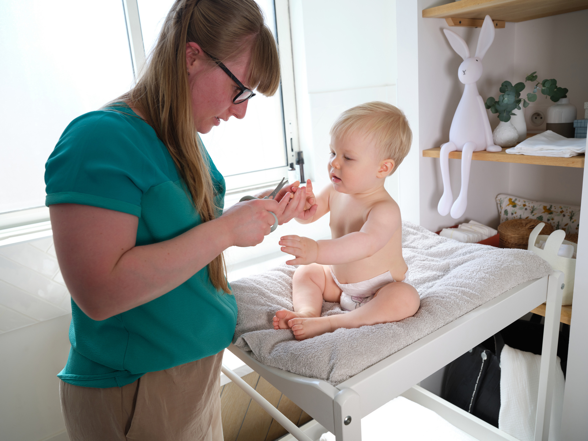 BEBECONFORT Nůžky na nehty LOVELY DONKEY