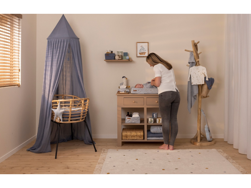 LITTLE DUTCH Spací pytel lehký 70 CM NÁMOŘNICKÝ ZÁLIV BLUE