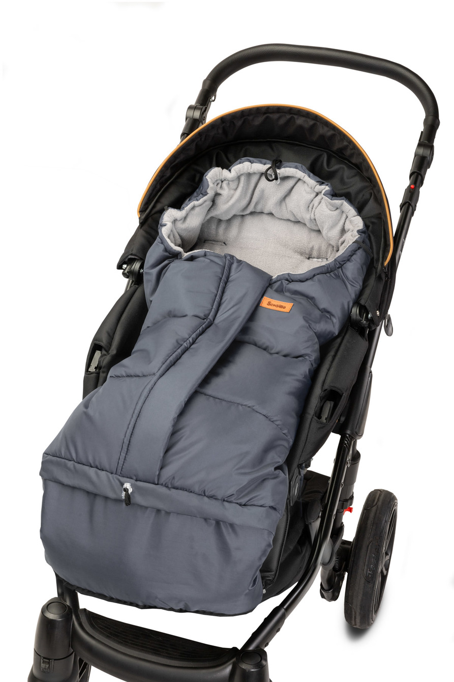 Sensillo Fusak zimní Combi polar 3v1, šedý