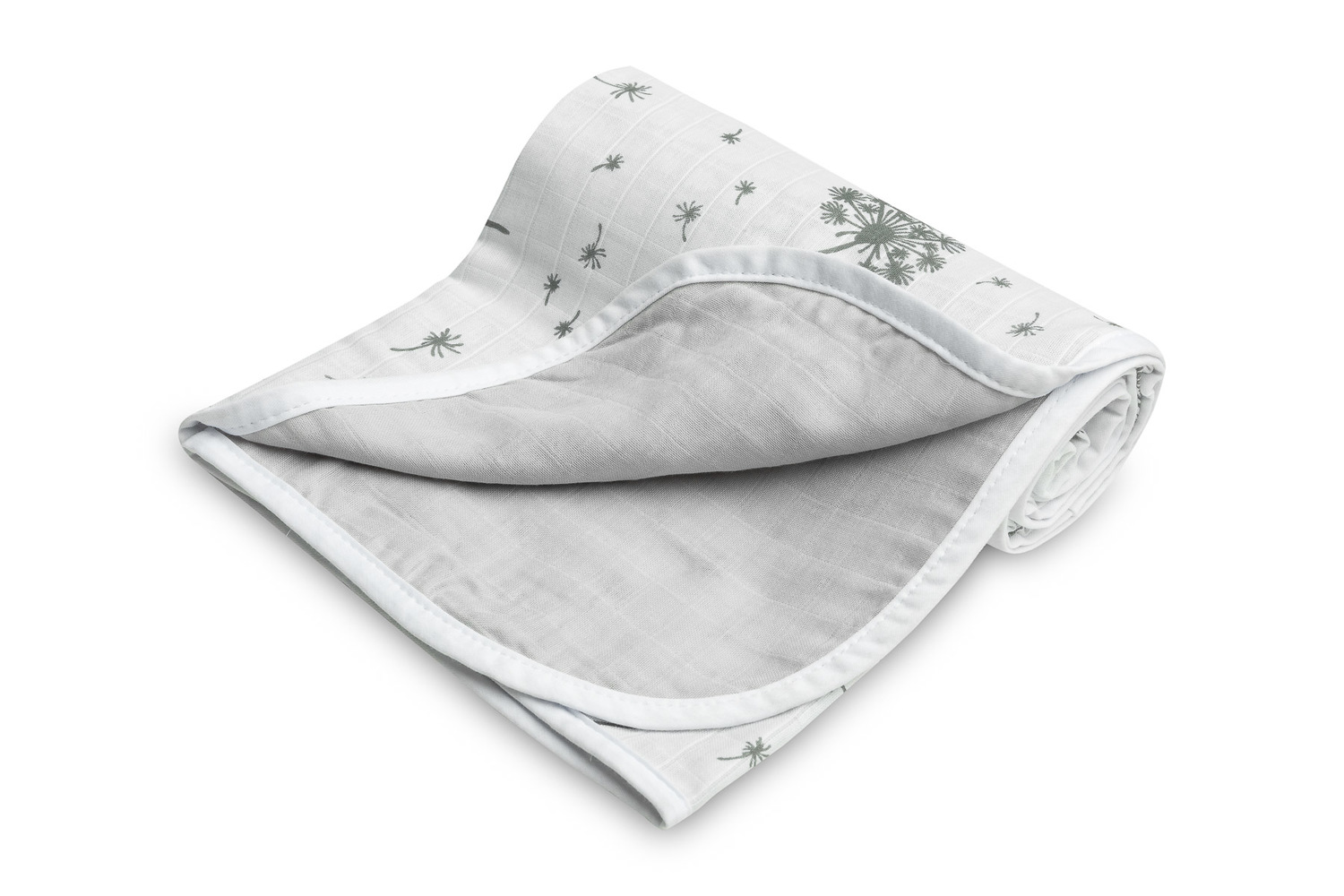 Sensillo Lehká mušelínová deka 80x100 cm, pampeliška 