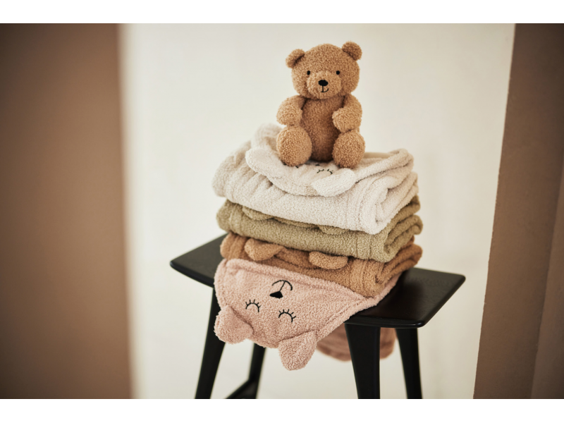 JOLLEIN Zavinovačka medvídek BOUCLE OATMEAL