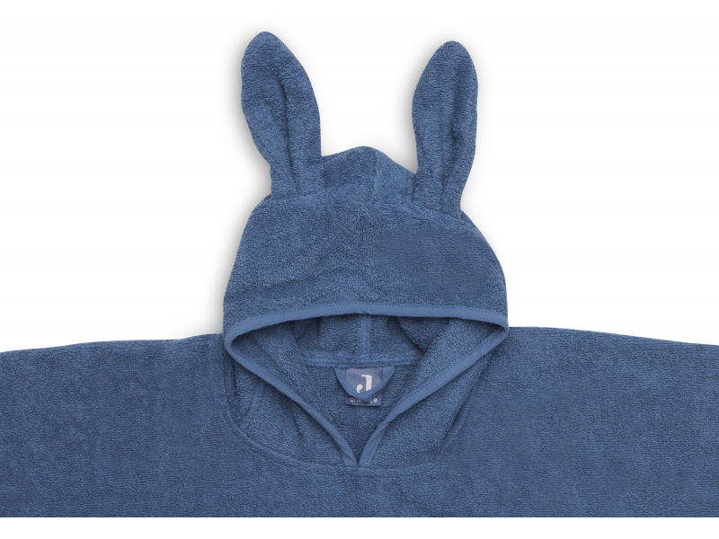 JOLLEIN Osuška pončo JEANS BLUE
