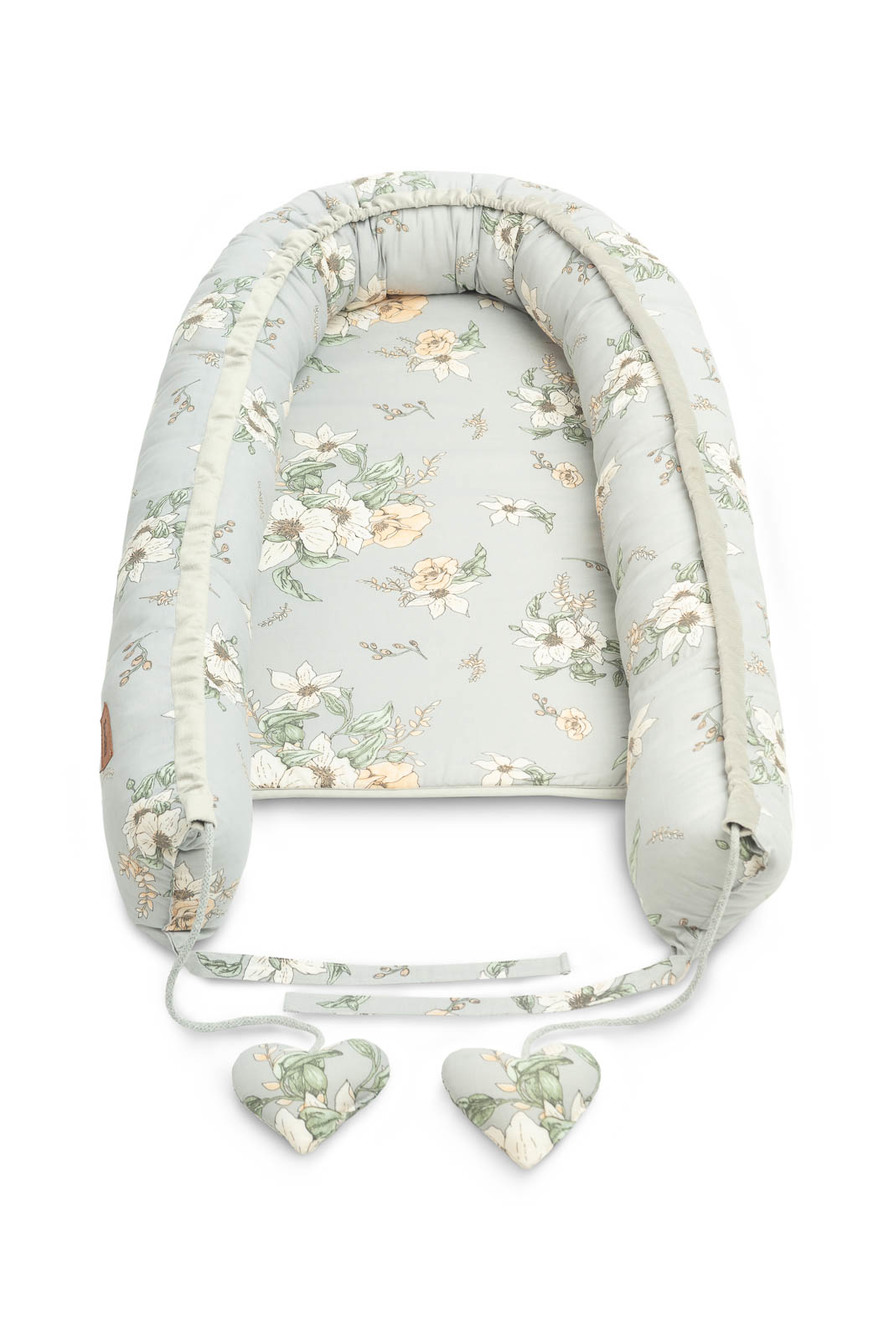 Sensillo Hnízdečko pro miminko 80x45cm Lilie