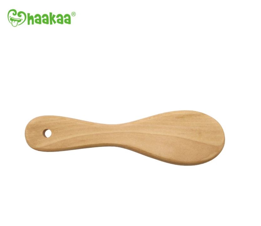 HAAKAA Přírodní kartáček na vlasy z kozí vlny