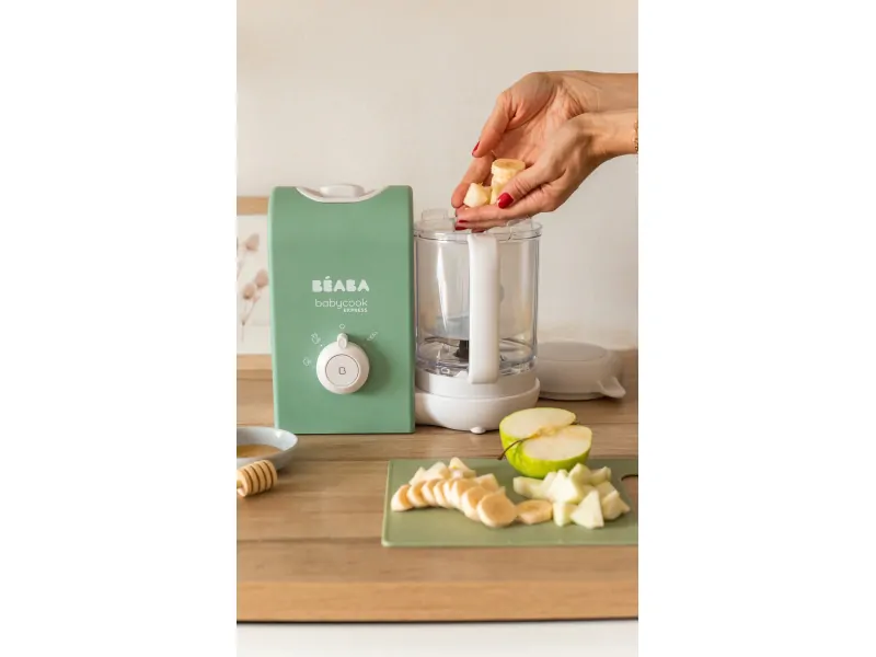 BEABA Parní vařič + mixér BABYCOOK Express Sage Green