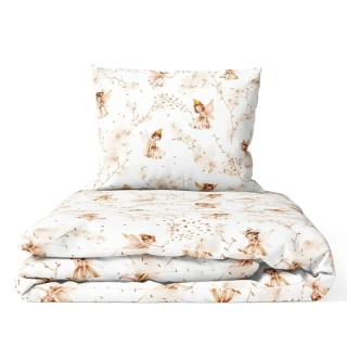 Povlečení do postýlky Víly 120x90cm, béžová