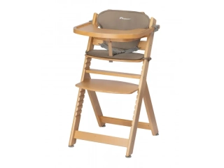 BEBECONFORT Timba židlička rostoucí Natural Wood s podložkou