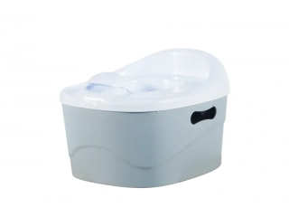 DIAPERCHAMP Nočník 3v1 PottyChamp Silver