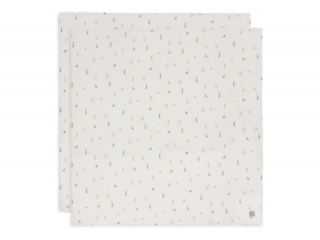 JOLLEIN Pleny zavinovací 2ks 115x115 cm Jungle Jambo