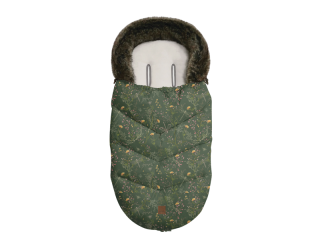 KIKKABOO Fusak zimní Luxury Secret Garden Green